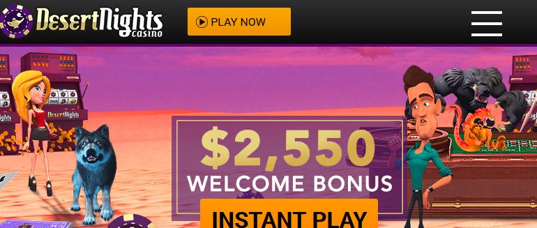 Desert Nights Mobile Casino 1